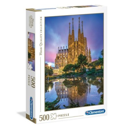 Clementoni 35062 High Quality Collection Puzzle - Sagrada Familia, Barcelona (500 db)