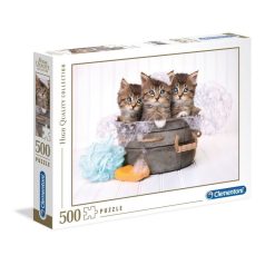   Clementoni 35065 High Quality Collection Puzzle - Cicamosdás (500db)