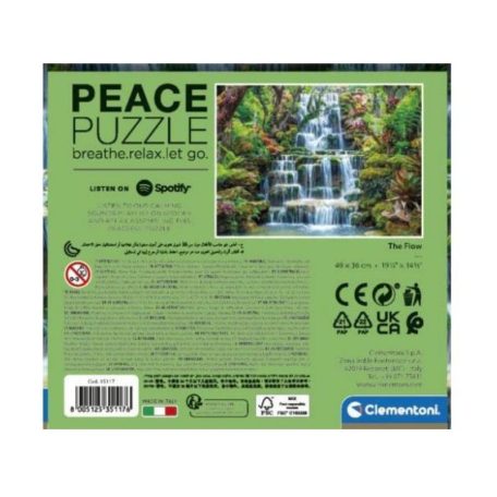 Clementoni 35117 Peace Puzzle - Áramlás (500 db)