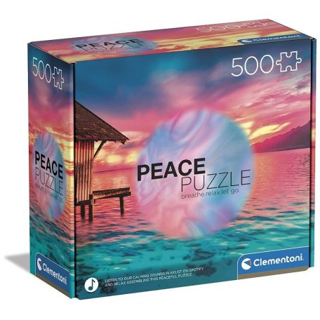 Clementoni 35120 Peace Puzzle - Élj a mának (500 db)