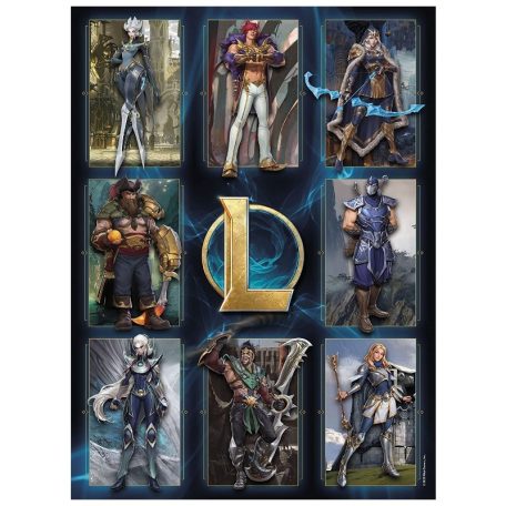 Clementoni 35122 League of Legends Puzzle - Hősök (500 db)