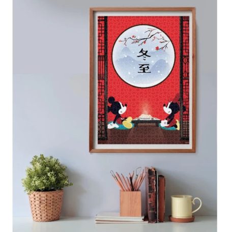 Clementoni 35124 Disney Mickey Mouse puzzle - Mickey és Minnie egér (500 db)