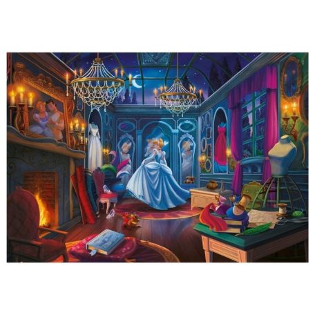 Clementoni 35158 Disney Princess Ever After puzzle - Hamupipőke (500 db)