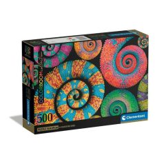   Clementoni 35529 Colorboom Collection puzzle - Színes kaméleonok (500 db)
