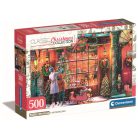 Clementoni 35567 Classic Christmas Collection Compact puzzle - Régi játékbolt (500 db)