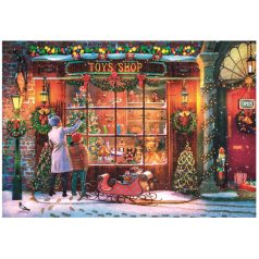   Clementoni 35567 Classic Christmas Collection Compact puzzle - Régi játékbolt (500 db)
