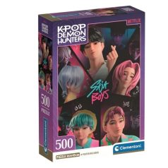   Clementoni 35625 Compact puzzle - K-Pop Demon Hunters Saja Boys (500 db)