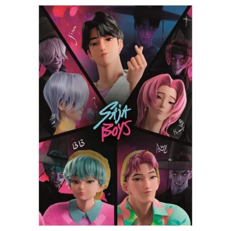 Clementoni 35625 Compact puzzle - K-Pop Demon Hunters Saja Boys (500 db)