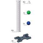 Clementoni 19102 Tudomány és játék - Hatás és ellenhatás alkatrész készlet 2.