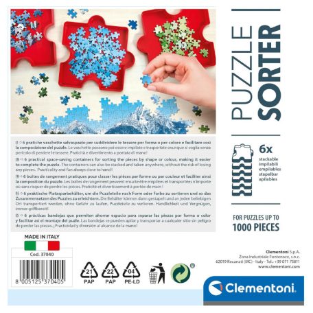 Puzzle szortírozó (6 db)