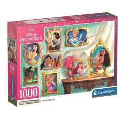   Clementoni 37046 Compact puzzle - Disney hercegnők (1000 db)