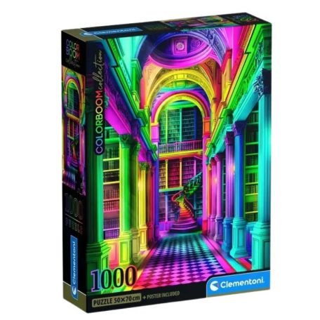 Clementoni 37062 Color Boom Collection puzzle - Athenaeum (1000 db)