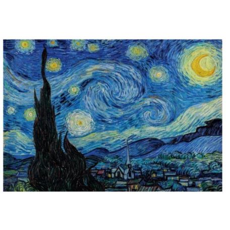 Clementoni 37065 High Quality Museum Collection Compact puzzle - Van Gogh: Csillagos éj (1000 db)