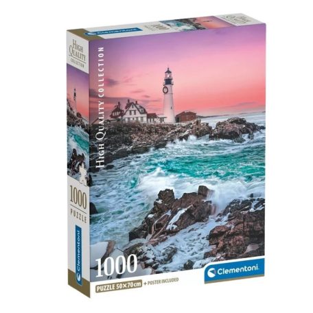 Clementoni 37112 High Quality Collection puzzle - Az első hó Portland Head-nél (1000 db)