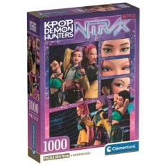   Clementoni 37125 Compact puzzle - K-Pop Demon Hunters (1000 db)