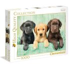 Clementoni Puzzle - Labrador kiskutyák (1000 db-os)