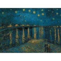   Clementoni 39344 Museum Collection Puzzle - Van Gogh, Csillagos éj a Rhone fölött (1000 db)