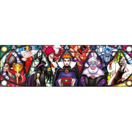 Clementoni 39516 Panoráma Puzzle - Disney gonoszok (1000db)