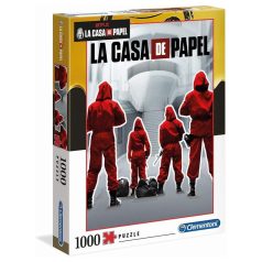   Clementoni 39532 Netflix puzzle - Money Heist - A nagy pénzrablás (1000 db)