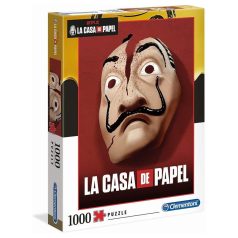   Clementoni 39533 Netflix - Money Heist - A nagy pénzrablás II. (1000 db)