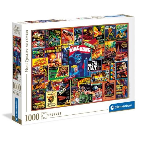 Clementoni 39602 High Quality Collection puzzle - Klasszikus thriller filmek (1000 db)