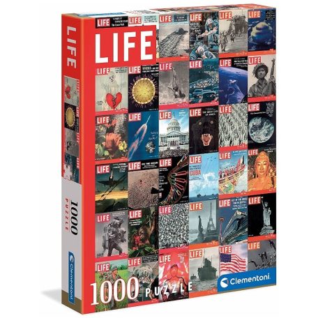 Clementoni 39636 Life Magazine Collection Puzzle - Címlapok (1000 db)