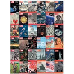   Clementoni 39636 Life Magazine Collection Puzzle - Címlapok (1000 db)
