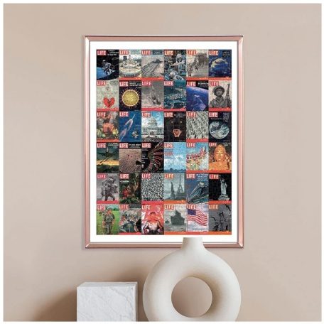 Clementoni 39636 Life Magazine Collection Puzzle - Címlapok (1000 db)