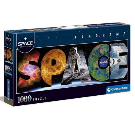 Clementoni 39638 Space Collection Panorama Puzzle - SPACE (1000 db)