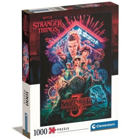 Clementoni 39653 Netflix Puzzle - Stranger Things 3 (1000 db)