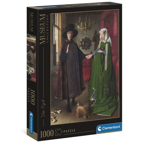 Clementoni 39663 Museum Collection - Van Eyck - Arnolfini portré (1000 db)