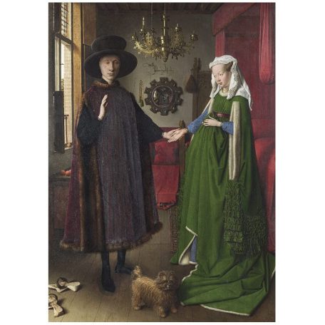 Clementoni 39663 Museum Collection - Van Eyck - Arnolfini portré (1000 db)