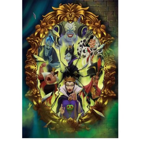 Clementoni 39718 Disney 100 Collection Compact puzzle - A Disney gonoszai (1000 db)