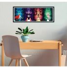 Clementoni 39772 High Quality Collection Panoráma puzzle - Disney Princess: Disney hercegnők és gonoszok (1000 db)