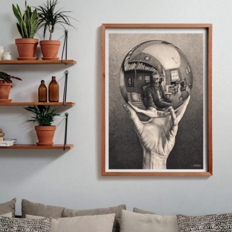 Clementoni 39753 Novo Art Series puzzle - M.C Escher: Hand with reflecting sphere (1000 db)