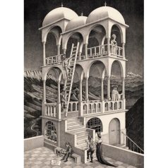   Clementoni 39754 Novo Art Series puzzle - M.C Escher: Belvedere (1000 db)