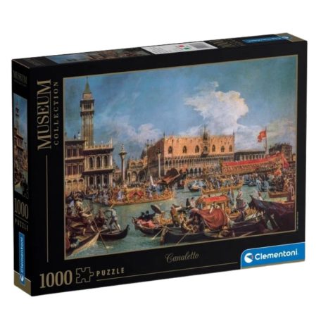 Clementoni 39764 Museum Collection puzzle - Canaletto: Buchentaur visszatérése a mólóhoz a Mennybemenetel napján (1000 db)