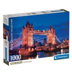   Clementoni 39772 High Quality Collection Compact puzzle - Tower Bridge éjjel (1000 db)