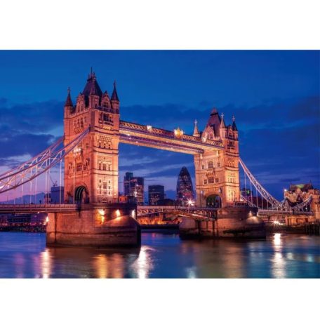 Clementoni 39772 High Quality Collection Compact puzzle - Tower Bridge éjjel (1000 db)