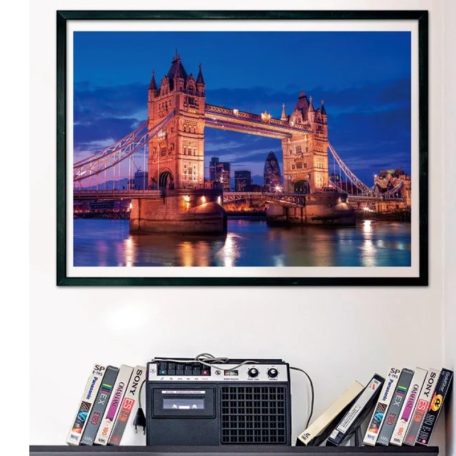 Clementoni 39772 High Quality Collection Compact puzzle - Tower Bridge éjjel (1000 db)