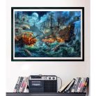 Clementoni 39777 High Quality Collection Compact puzzle - Kalóz támadás (1000 db)