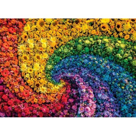 Clementoni 39779 Colorboom Collection Compact puzzle - Örvény virágokkal (1000 db)