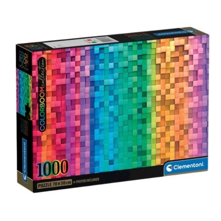 Clementoni 39782 Colorboom Collection Compact puzzle - Pixel (1000 db)