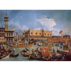   Clementoni 39792 Museum Collection Compact puzzle - Canaletto: Buchentaur visszatérése a mólóhoz a Mennybemenetel napján (1000 db)