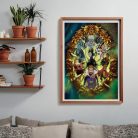 Clementoni 39812 High Quality Compact puzzle - Disney Villains: A Disney gonoszai (1000 db)
