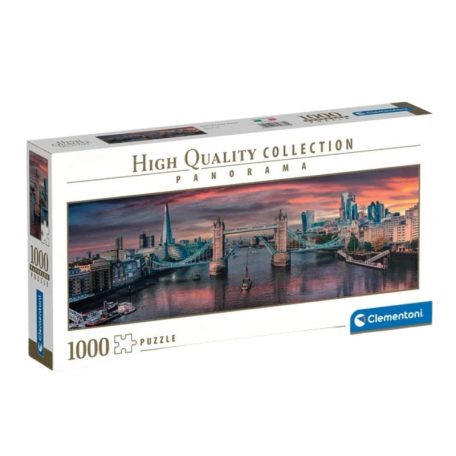 Clementoni 39837 High Quality Collection Panorama Puzzle - A folyón túl (1000 db)