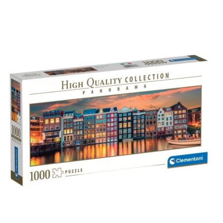 Clementoni 39838 High Quality Collection Panorama puzzle - Csodálatos Amszterdam (1000 db)