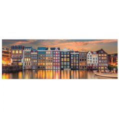   Clementoni 39897 High Quality Collection Panorama Compact puzzle - Fényes Amszterdam (1000 db)