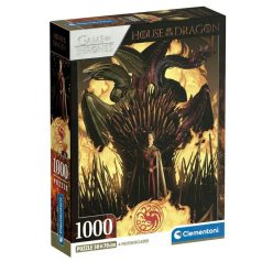   Clementoni 39903 Game of Thrones Compact puzzle - House of the Dragon (1000 db)