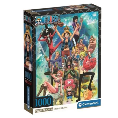 Clementoni 39920 Compact puzzle - One Piece (1000 db)